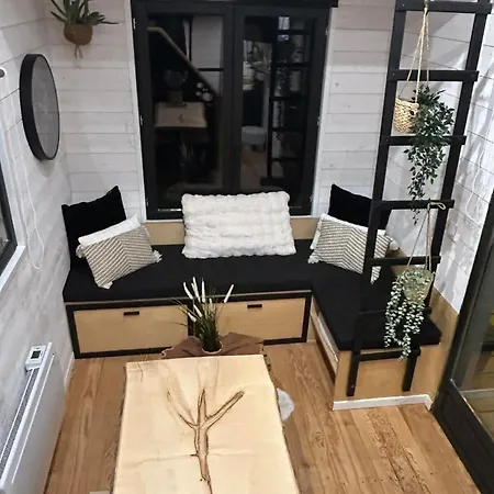 Tiny Cocon En Pleine Nature Jacuzzi, Sauna Prive Luxury tent *