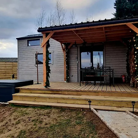 Luxury tent Tiny Cocon En Pleine Nature Jacuzzi, Sauna Prive Tinlot