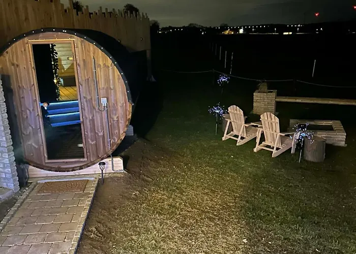 Luxe tent Tiny Cocon En Pleine Nature Jacuzzi, Sauna Prive