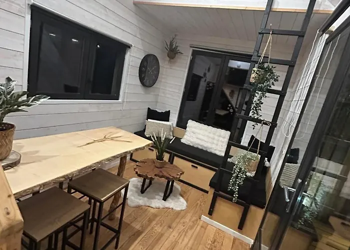 Tiny Cocon En Pleine Nature Jacuzzi, Sauna Prive 럭셔리텐트