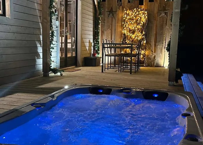 Tiny Cocon En Pleine Nature Jacuzzi, Sauna Prive