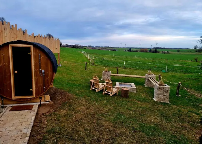 Tiny Cocon En Pleine Nature Jacuzzi, Sauna Prive Luxe tent Tinlot